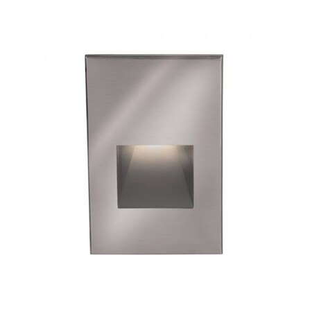 Wac Us Ledme 12V Vertical Step And Wll Lght 3000K Soft Wht In Stainless Steel 4021-30SS